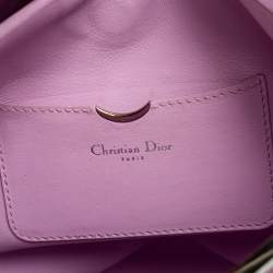 Pre Owned Dior Multicolor Leather Patch Pocket Oversized Clutch