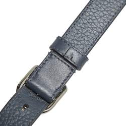 Pre Owned Dior Grey Leather Medium Diorever Tote