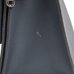 Pre Owned Dior Grey Leather Medium Diorever Tote