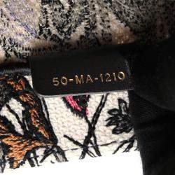 Pre Owned Dior Multicolor Canvas Mille Fleurs Book Tote Bag