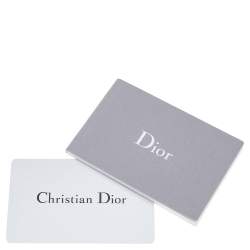 Pre Owned Dior Grey Leather Saddle Shoulder Bag