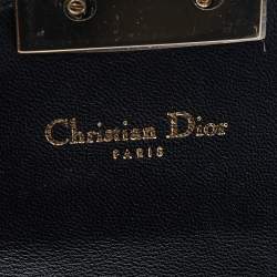 Pre Owned Dior Black Cannage Leather Miss Dior Wallet