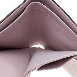 Pre Owned Dior Black Cannage Leather Miss Dior Wallet