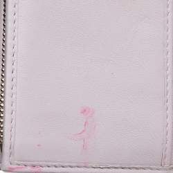 Pre Owned Dior Black Cannage Leather Miss Dior Wallet