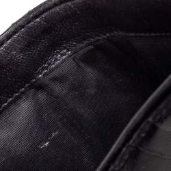 Dior Black Cannage Leather Addict Compact Wallet