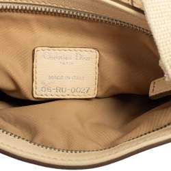 Pre Owned Dior Beige/Brown Oblique Jacquard Canvas Messenger Bag