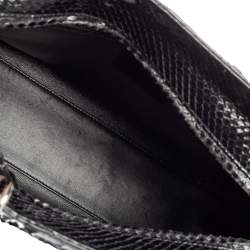 مملوكة مسبقًا Dior Black Python Large Lady Dior Tote