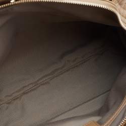 Pre Owned Dior Beige Cannage Leather Soft Lady Dior Shopper Tote