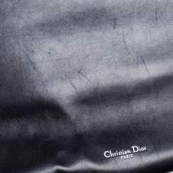 Pre Owned حقيبة ديور بقلاب ميس ديور جلد كاناج أسود كبيرة