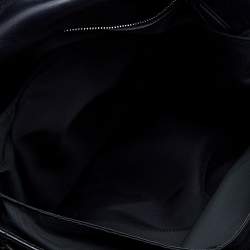 Pre Owned Dior Black Cannage Leather Large Miss Dior Flap Bag