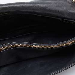 Pre Owned Dior Black Cannage Quilted Leather Rendezvous Flap Bag