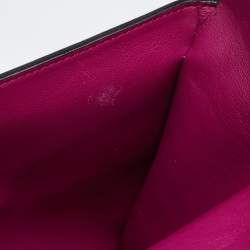 Pre Owned Dior Black Leather Medium Be Dior Flap Bag