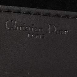 Pre Owned Dior Black Leather Small J'adior Flap Shoulder Bag