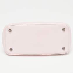 Pre Owned Dior Light Pink Leather Small Be Dior Flap Top Handle Bag