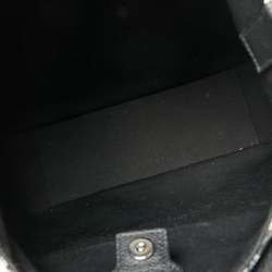 Pre Owned Dior Black Oblique Canvas and Leather Saddle Tote 