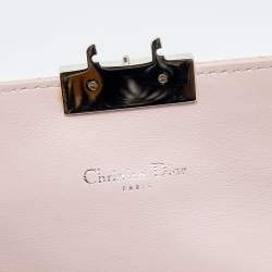 Pre Owned حقيبة كلتش ديور ميس ديور برومينيد جلد كاناج وردي لامع