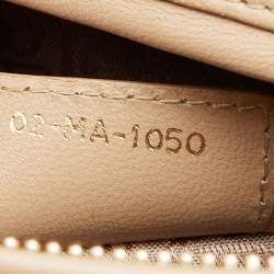 Dior Beige Cannage Leather Large Lady Dior Tote