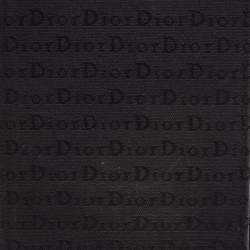 Pre Owned Dior Black Monogram Canvas and Leather Bifold Long Wallet