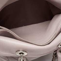 Pre Owned Dior Taupe Cannage Leather Granville Tote