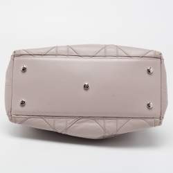 Pre Owned Dior Taupe Cannage Leather Granville Tote