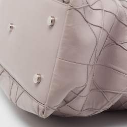 Pre Owned Dior Taupe Cannage Leather Granville Tote