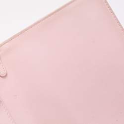 Pre Owned Dior Pink Cannage Leather Lady Dior Chain Clutch