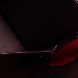 Pre Owned Dior Red Ostrich Small Diorever Tote