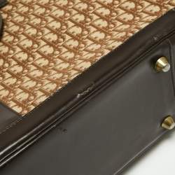 Dior Beige/Brown Diorissimo Canvas and Leather Vintage Suitcase