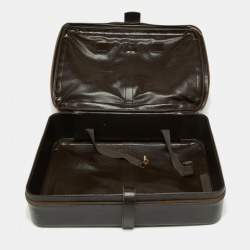 Dior Beige/Brown Diorissimo Canvas and Leather Vintage Suitcase