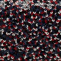 مملوكة مسبقًا Dior Black Satin and Sequins Lady Dior Chain Clutch