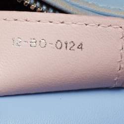 Pre Owned Dior Multicolor Cannage Leather Medium Lady Dior Tote