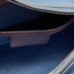 Pre Owned Dior Multicolor Cannage Leather Medium Lady Dior Tote