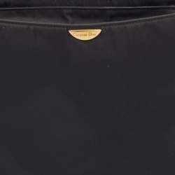 Pre Owned Dior Black Nylon Malice Shoulder Bag