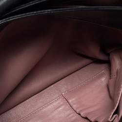 Pre Owned Dior Black Cannage Leather Large Diorling Shoulder Bag