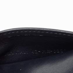 Dior Blue Oblique Canvas Saddle Card Holder