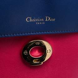 Pre Owned حقيبة ديور بي ديور جلد وردي بقلاب يد علوية صغيرة