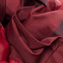 Pre Owned Dior Red Cannage Leather Le Trente Hobo