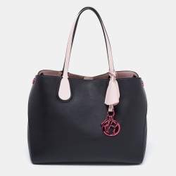 Dior Black/Pink Leather Dior Addict Tote Dior | TLC