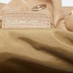 Pre Owned Dior Beige Cannage Leather Le Trente Hobo