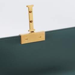 مملوكة مسبقًا حقيبة كتف ديور 30 ​​مونتين جلد أخضر