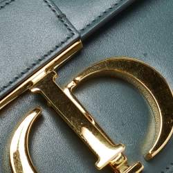 مملوكة مسبقًا حقيبة كتف ديور 30 ​​مونتين جلد أخضر