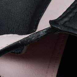 Pre Owned Dior Black/Pink Leather Addict Shopping Tote