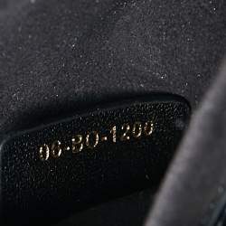 مملوكة مسبقًا Dior Black Cannage Leather Small Diortravel Vanity Case