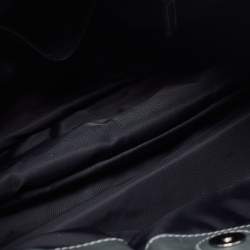 مملوكة مسبقًا حقيبة هوبو ديور دلاية جلد وساتان مبطن كاناج أرجوانية