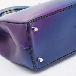 Pre Owned Dior Multicolor Leather Medium Diorissimo Shopper Tote