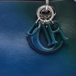 Pre Owned Dior Multicolor Leather Medium Diorissimo Shopper Tote