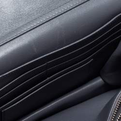 Pre Owned Dior Metallic Silver Leather Miss Dior Promenade Chain Bag