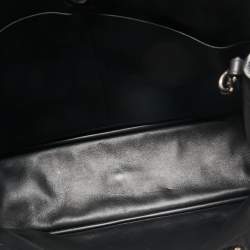 Pre Owned Dior Teal Green Floral Printed Leather Large Diorissimo Shopper Tote