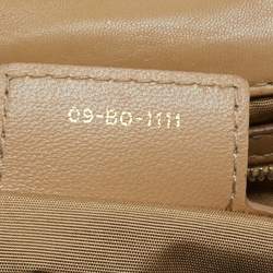 Pre Owned Dior Beige Cannage Leather Large Miss Dior Flap Bag