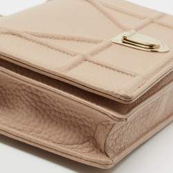 Dior Beige Leather Diorama Wallet on Chain